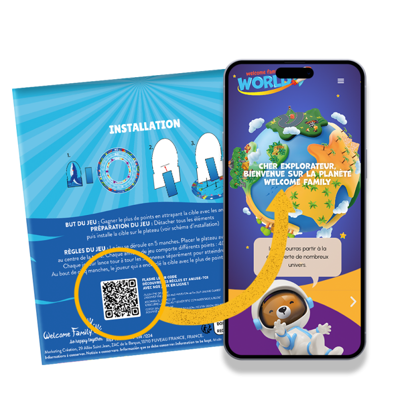 Le jeu du Ring Challenge - Jouet surprise restaurant ou hôtel