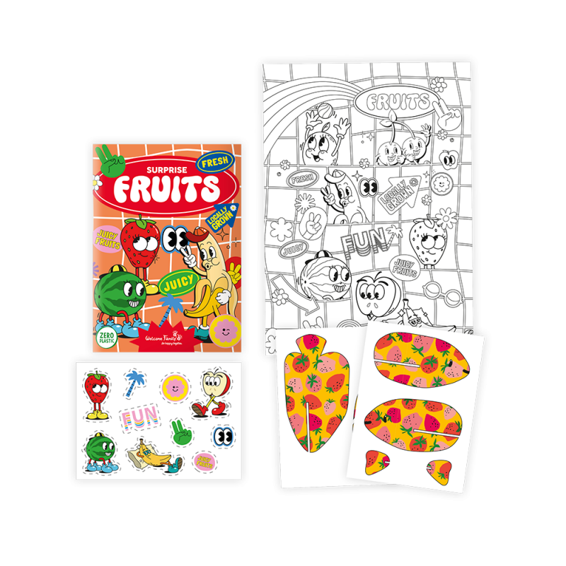 Paquete sorpresa - Regalo menú infantil - Juego sorpresa infantil