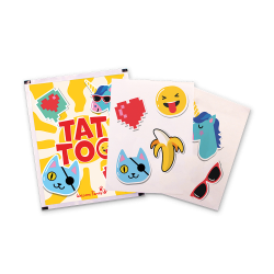 Tatuaje efímero para niños - Regalo menú infantil