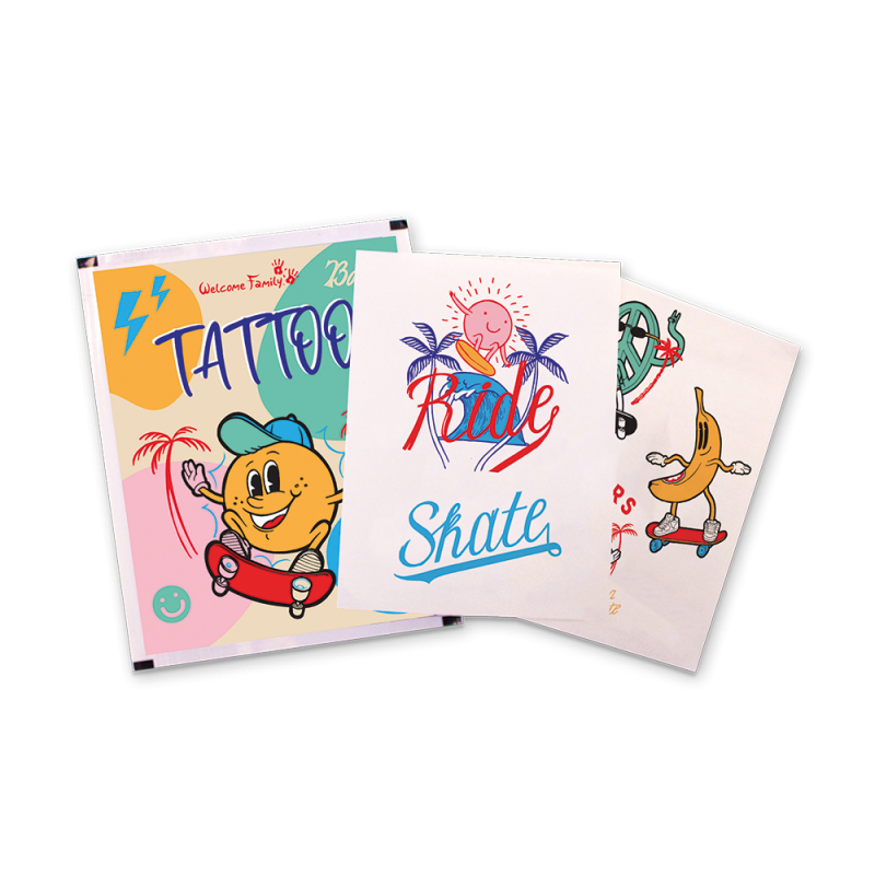 Ephemeral tattoos for children - Children's menu gifts
