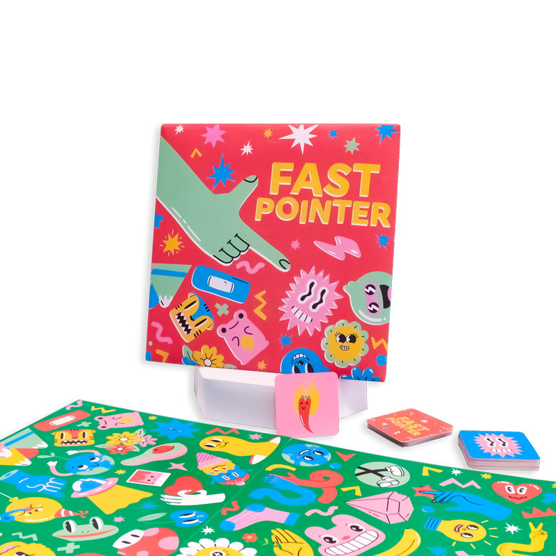 Juego Fast Pointer - Juego de observación y velocidad para niños Menu