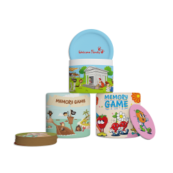 Memo Morpion - Surprise gift for children's menu and welcome kit