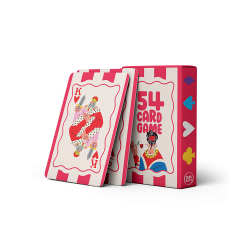 Pack of 54 cards - Children's menu card game