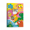 Conjunto de cadernos para colorir e lápis de cor, presente de boas-vindas para crianças e menu infantil