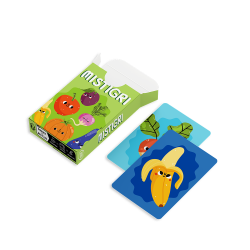 Mistrigri, jouet surprise menu enfant sans plastique -  Jeu de cartes