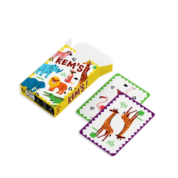 Kem's card game - Surprise gift in the children's menu