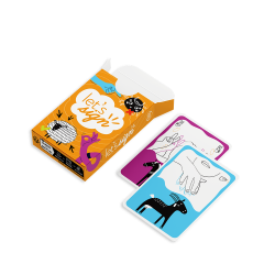 Gioco di carte "Menu per bambini" - Let's Sign Lingua dei segni - Giochi CHR