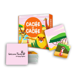 Überraschungsspiel für das Kindermenü am Cache Cache - Kinderspiel für HoReCa