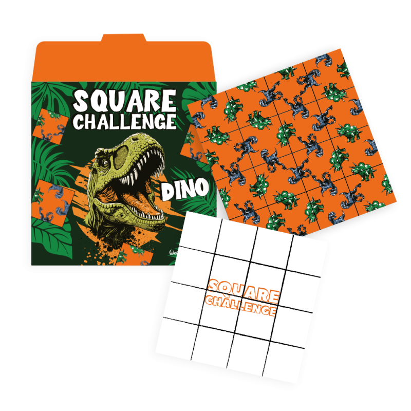 Jogo de menu para crianças Square Challenge - Restaurante de brinquedos surpresa para crianças