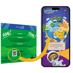 Jeu surprise menu enfant Finger Foot - Jeu pour enfant Football