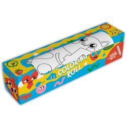 rouleau à colorier pour les enfants dans les CHR modèle Fun