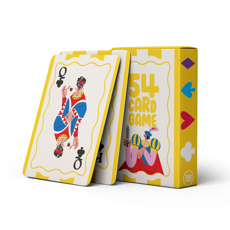 Pack of 54 cards - Children's menu card game