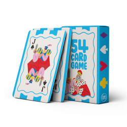 Packung mit 54 Karten - Kartenspiel für das Kindermenü