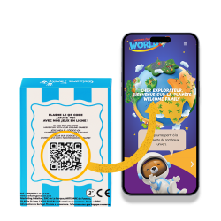 Packung mit 54 Karten - Kartenspiel für das Kindermenü