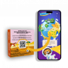 qrcode jeu cache cache surprise menu enfant