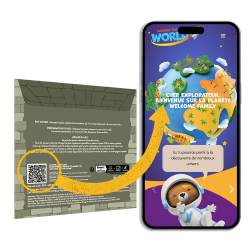 jeu surprise menu enfant qrcode du fast and catch