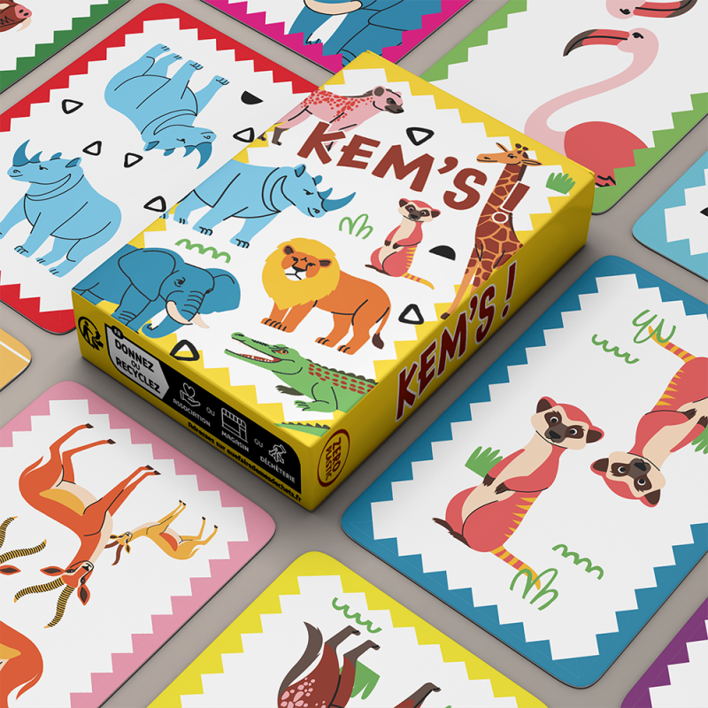 Kem's gioco di carte - Regalo a sorpresa nel menu per bambini