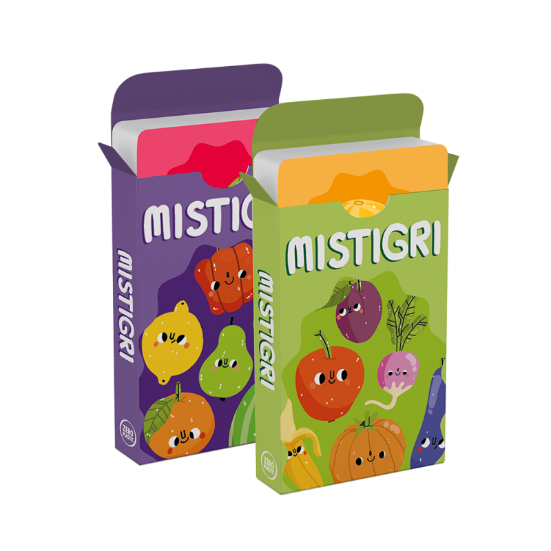 Mistrigri, children's surprise toy without plastic - Card game