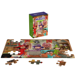 Menu para crianças com puzzle de 54 peças - Puzzle Kit d'Accueil Enfant