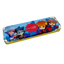 boite metal super hero