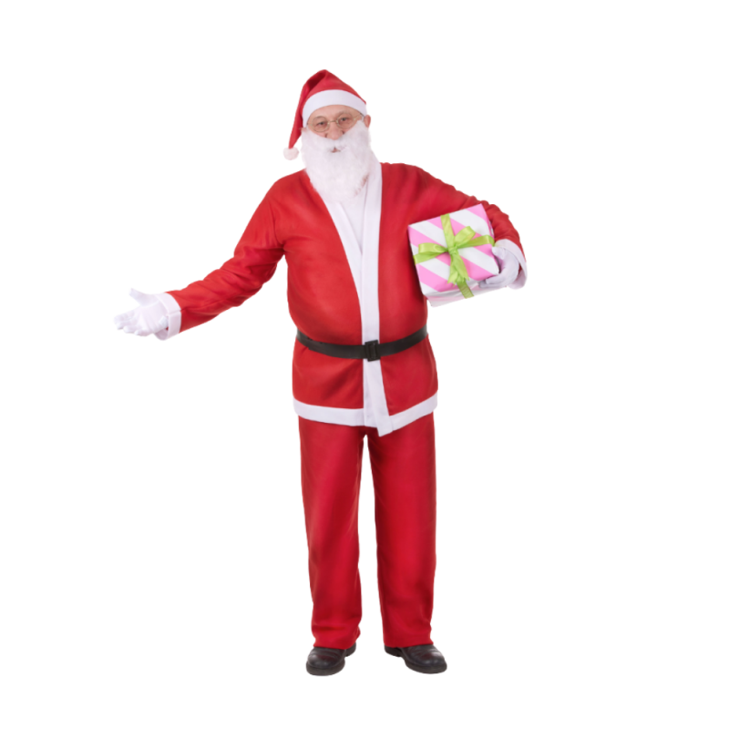Disfraz de Papá Noel para tu centro