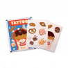 Tatuagem personalizável para crianças - Presente para crianças CHR