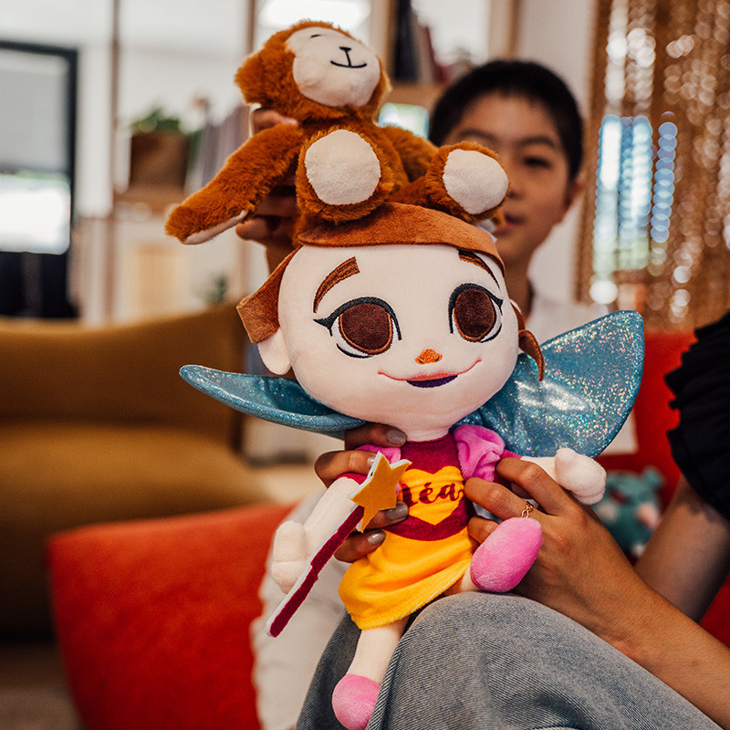 Peluche à personnaliser - Cadeau d'accueil enfant