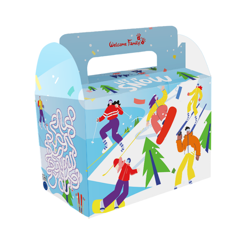 Caja menú infantil para restaurantes y merenderos - Modelo Lunchbox Hiver