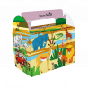 Caja para menú infantil «Safari» para restaurantes, cafeterías y locales de comida rápida
