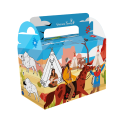 Kindermenü-Box Indian - Kindermenü-Überraschung