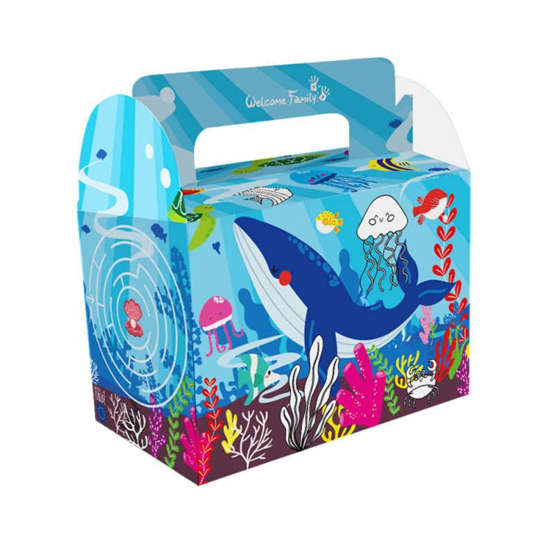 Lunchbox menu per bambini Monde Marin - Lunchbox Ristorante Merenda