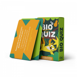Bio Quiz game for children's menus or as a surprise gift - Jeu CHR