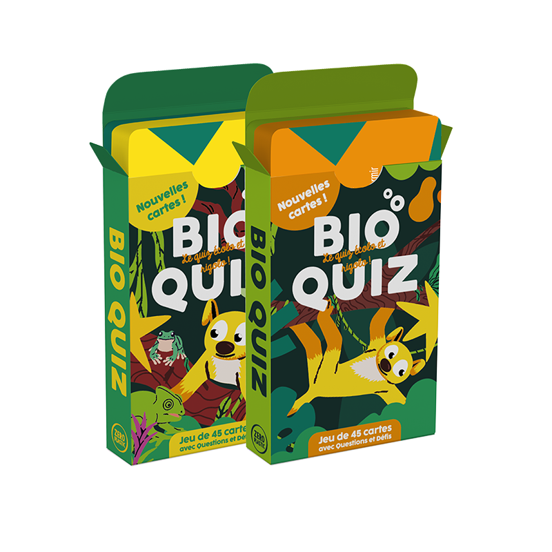Bio Quiz spiel für Kindermenüs oder als Überraschungsgeschenk - Spiel CHR