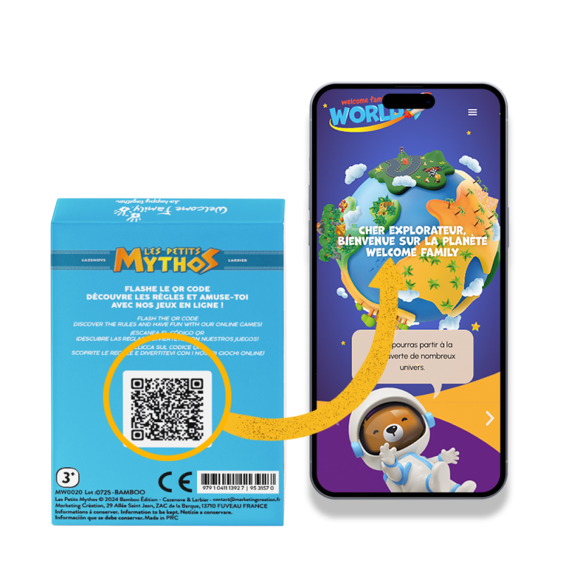Mistrigri con licencia de Les Petits Mythos - Edición Bamboo - Juego sorpresa