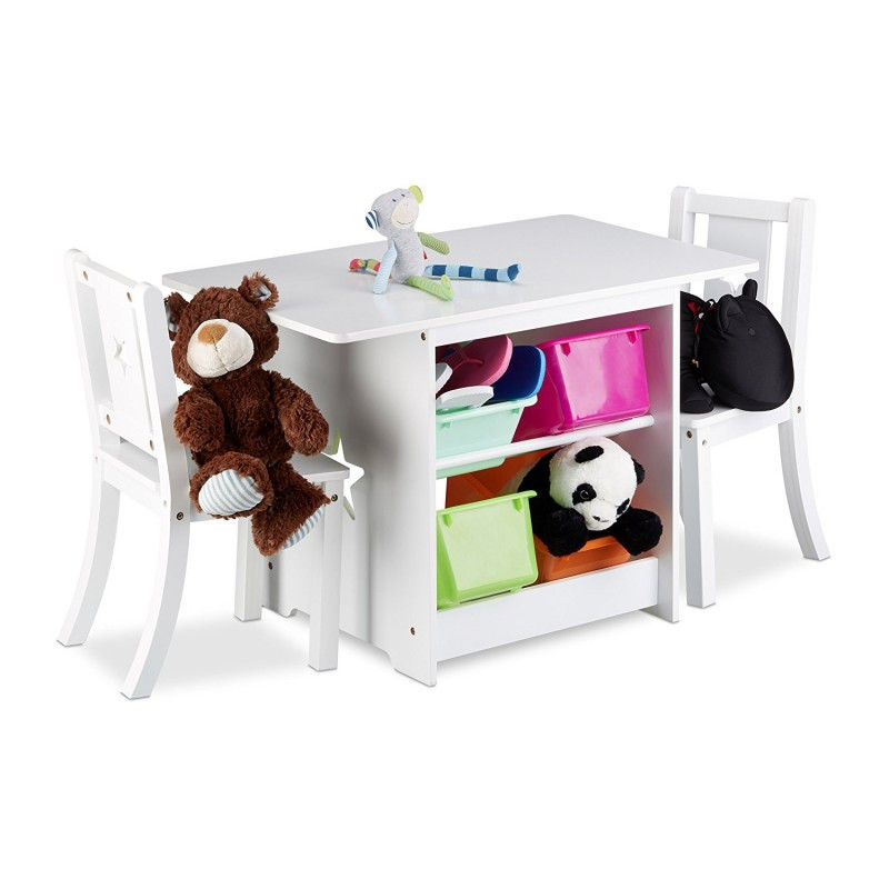 Conjunto de mesa y sillas de madera Kids Corner - Oferta