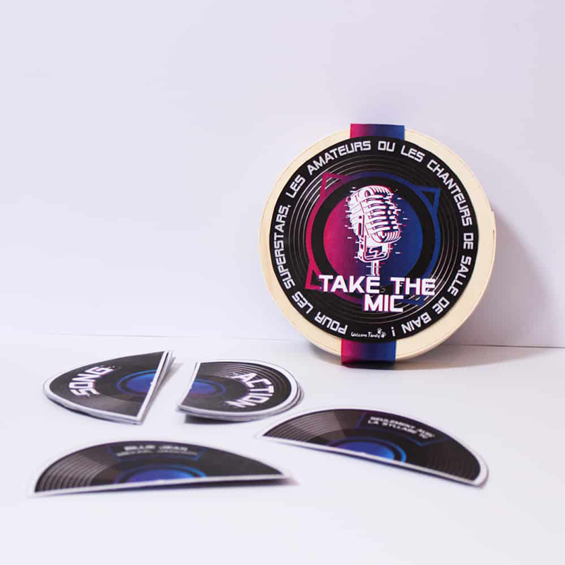 Take The Mic Box - Children's menu toy - Sales