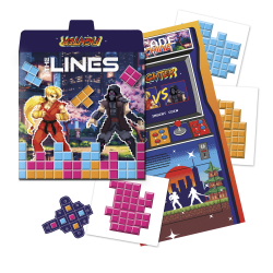 The Lines - Tetris in the children's menu surprise game