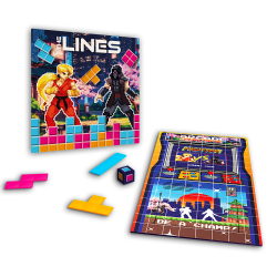 The Lines - Tetris in the children's menu surprise game