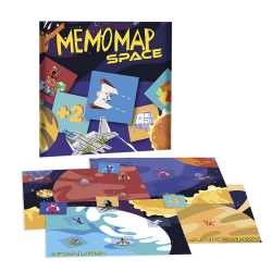 Memomap - Jouet menu enfant zéro plastique - Cadeau de bienvenue