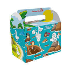 Kindermenübox für Restaurant, Snack, Fastfood