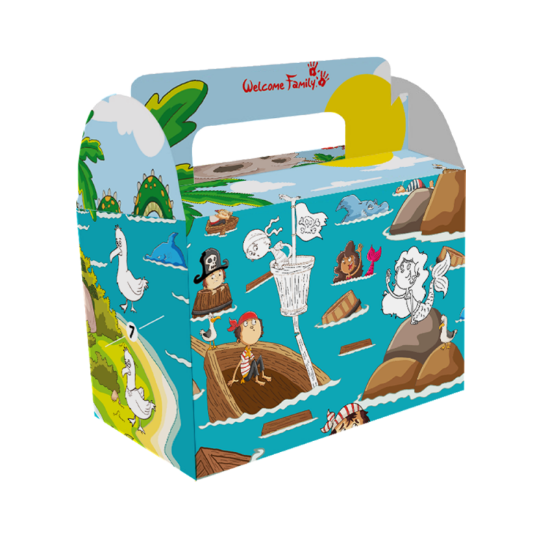 lunchbox carton repas à emporter enfant