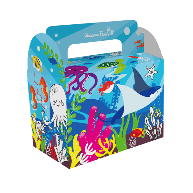 Lunchbox Menu per bambini Mondo Marino - Lunchbox Ristorante Merenda