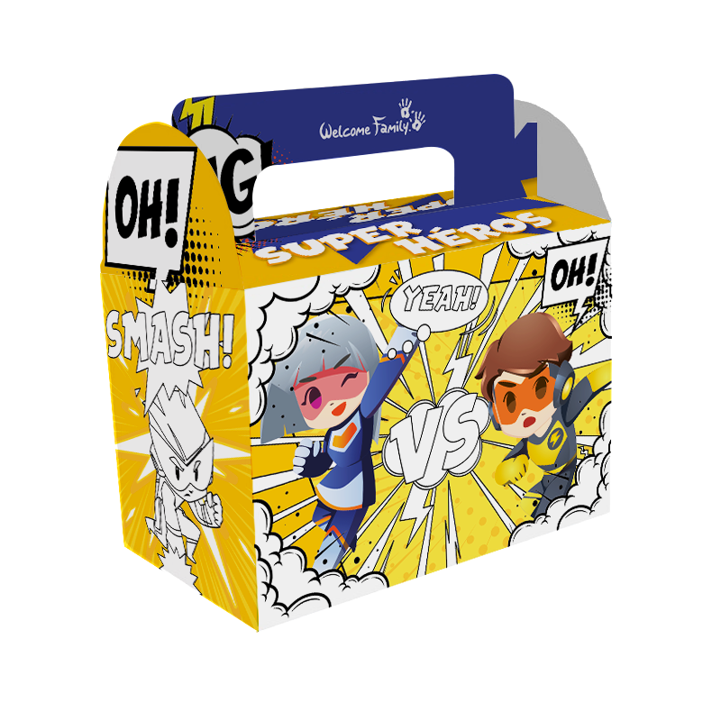 Menübox Kind Super Heros - Lunchbox Kind Restaurant