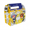 box en carton pour menu enfant thème Super Héro