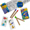 Coloring Tubes - Cadeaux surprise pour menu enfant - CHR