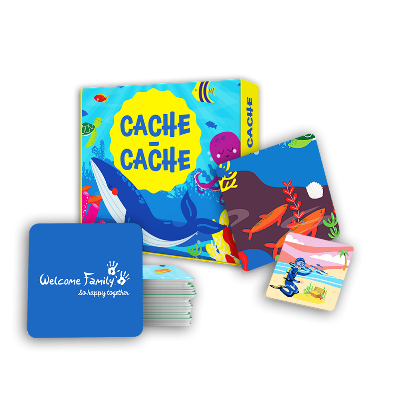 Überraschungsspiel für das Kindermenü am Cache Cache - Kinderspiel für HoReCa