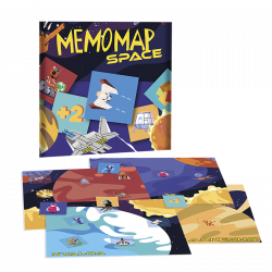 Memomap - Brinquedo infantil sem plástico - Presente de boas-vindas