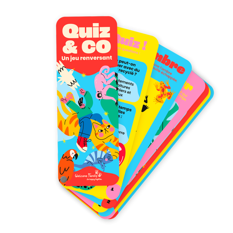 Children's menu surprise game - Quiz & Co fan game
