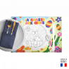 Tischsets zum Ausmalen 100% personalisierbar - Menüspiele Kinder