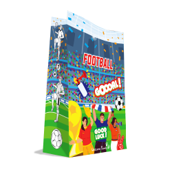 Kraft-Beutel Fußball - Menü-Beutel Kind